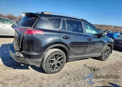 2017 Toyota Rav4 Hv из США, поврежденный, VIN JTMJJREV1HD139245